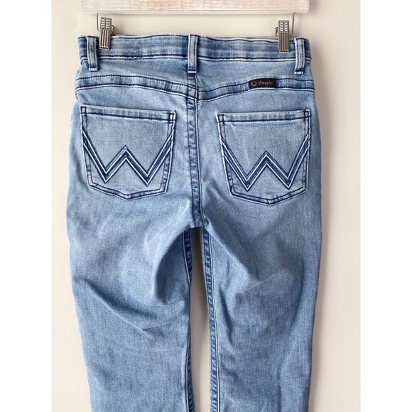 Wrangler Womens Willow Ultimate Riding Jeans 3x34 Light Wash Denim Bootcut - Picture 7 of 12